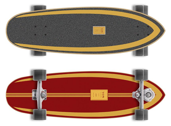 J Bay 33 Surfskate Yow Switch Stance Surf Skate