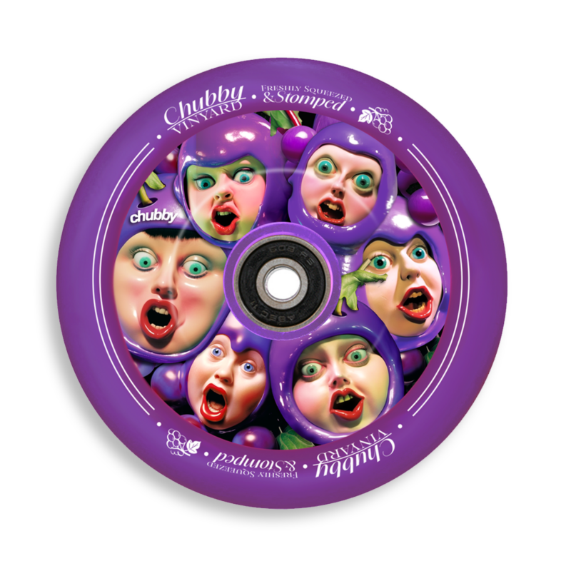 Grape Juice 110mm Scooter Wheel - Chubby