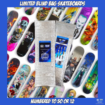 DC Comics Blind Bag Skateboard Deck - Color Bars