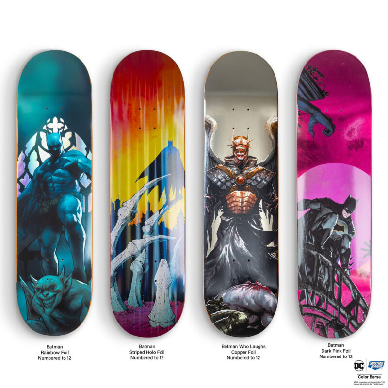 DC Comics Blind Bag Skateboard Deck - Color Bars - Image 8